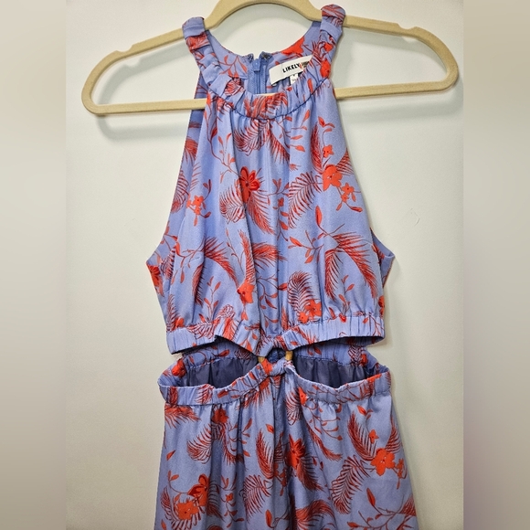 Likely Karrica Halter Maxi Dress Size 4 - Picture 5 of 12